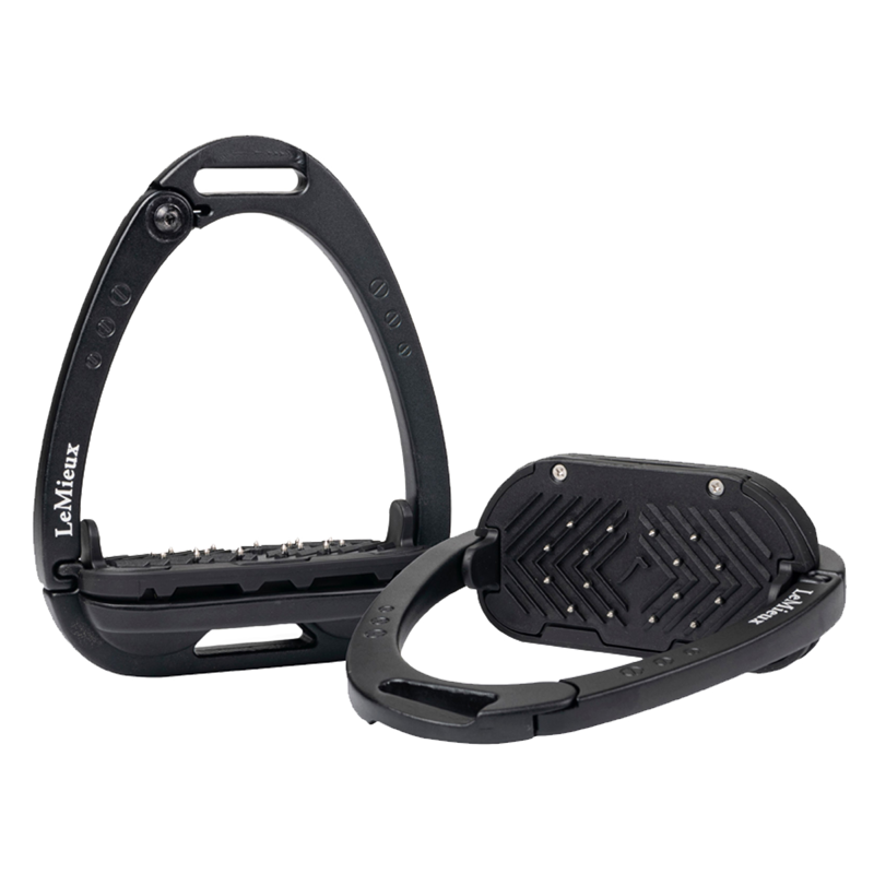 LeMieux Vector Balance Stirrup - Black/Black-1